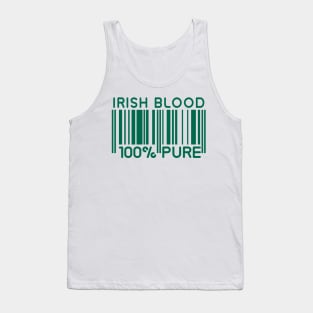 Irish blood 100% pure Tank Top